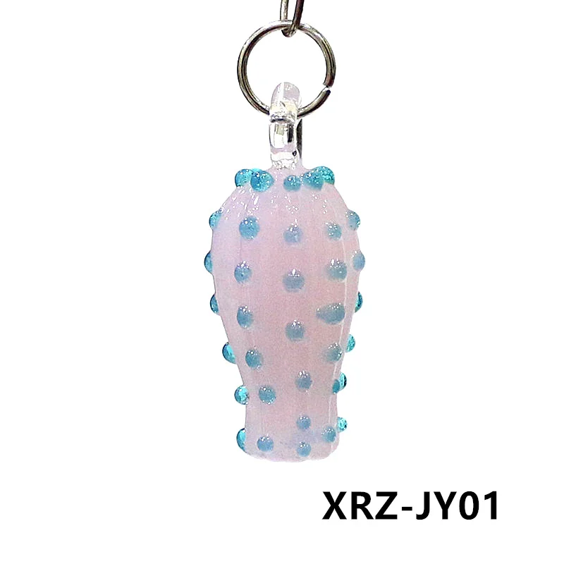 

Многоцветный стеклянный кулон кактус JSSMTLP