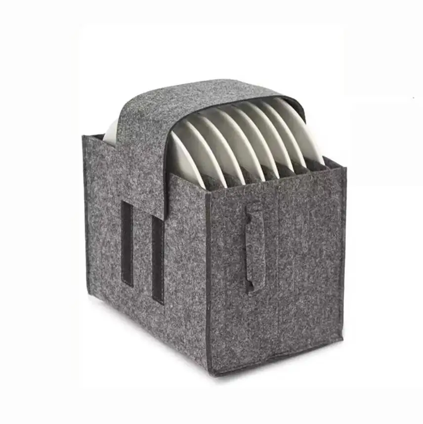 

Фетровая сумка для хранения посуды Grey