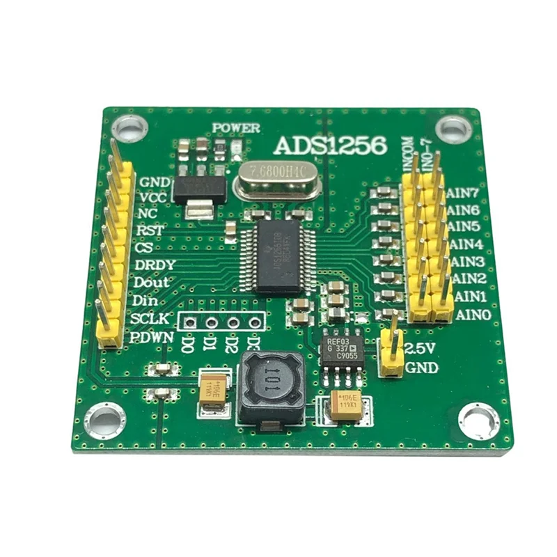 

High-Precision ADS1256 Analog-To-Digital Conversion 24-Bit Eight-Channel Module