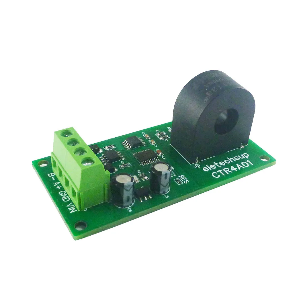 CTR4A01 DC5-15V 5A/10A/20A AC аналоговая плата коллектора тока RS485 MODBUS RTU трансформатор