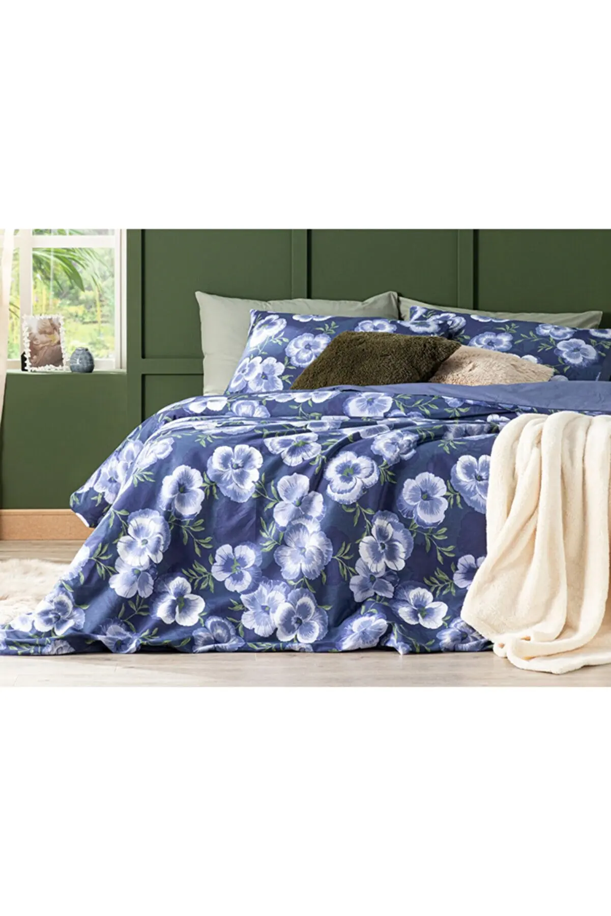 

200x220 английский двойной пододеяльник из 100% хлопка. Стильный дизайн Легко гладить. Удобный пользовательский комплект пододеяльников