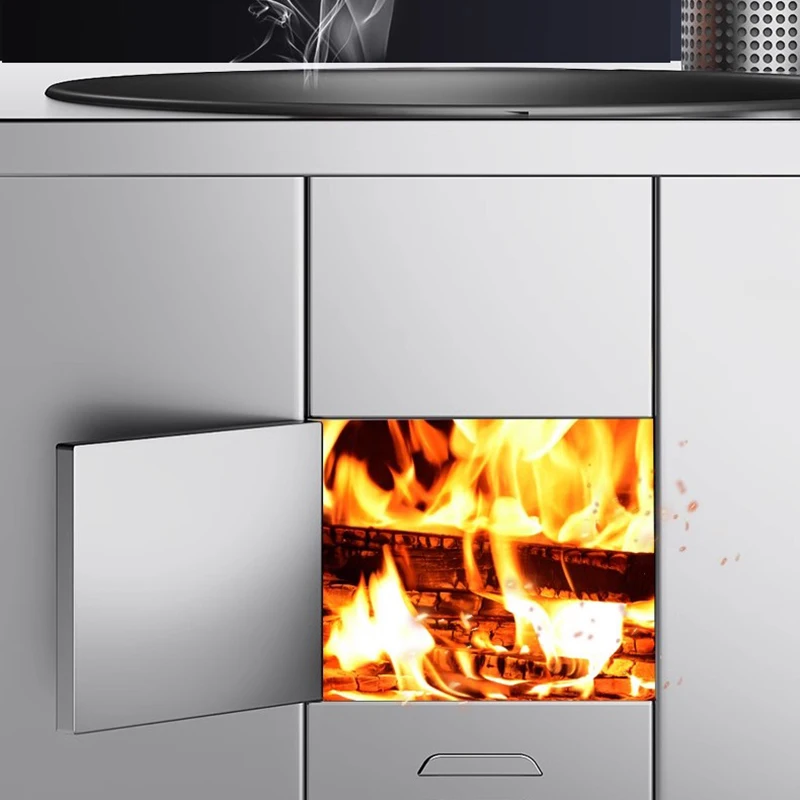 Круглые нагревательные печи для дров обогреватели патио гриль барбекю