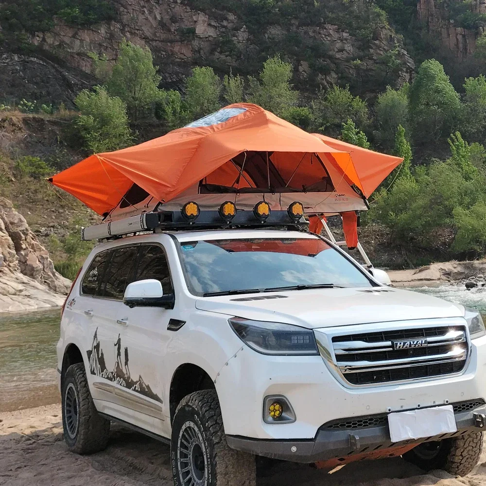 BNM 2023 Custom Factory Soft Shell на крыше OEM дорожная складная палатка 4x4wd с телескопической