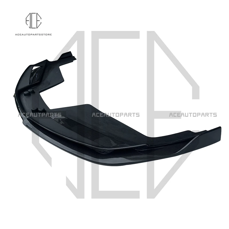 Передняя губа из сухого углеродного волокна для Ferarri 488 передний диффузор