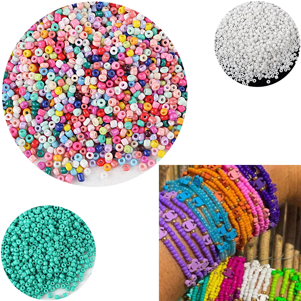 

1200 шт., 2/3 мм, круглые стеклянные аксессуары