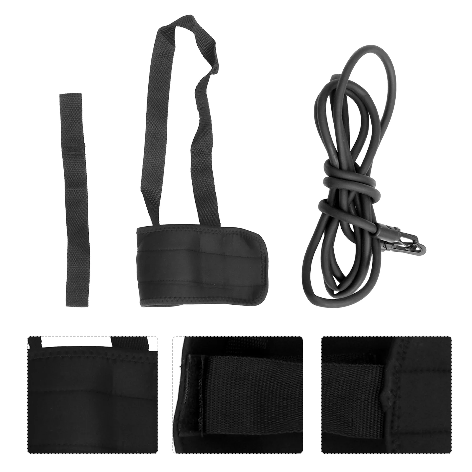 

Swimming Swim Ankle Strap Training Resistance Belt Exerciser Leash Tether
