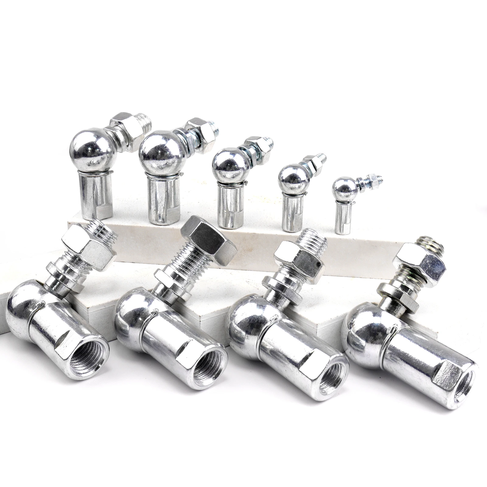 

1 шт. шаровой шарнир, наконечники стержня, подшипник с правой резьбой, универсальный шарнир, шаровая головка CS8/CS10/CS13/CS16 M5 M6 M8 M10 M12 M14 M16