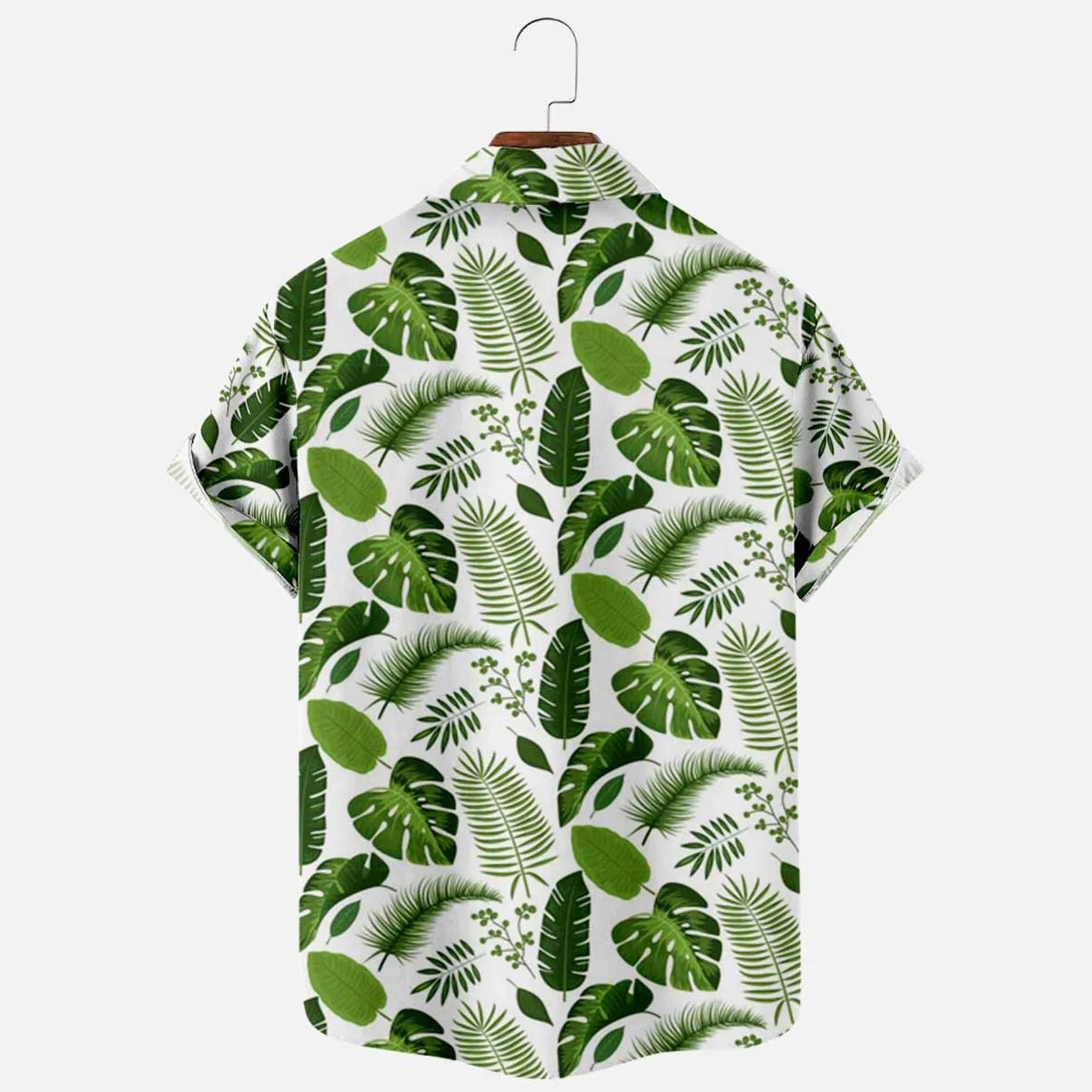 FEGKZLI Men's Casual Short Sleeve Shirts Oversized Bohemia Shirts Summer Scenery Print Tops for Hawaiian Beach Home