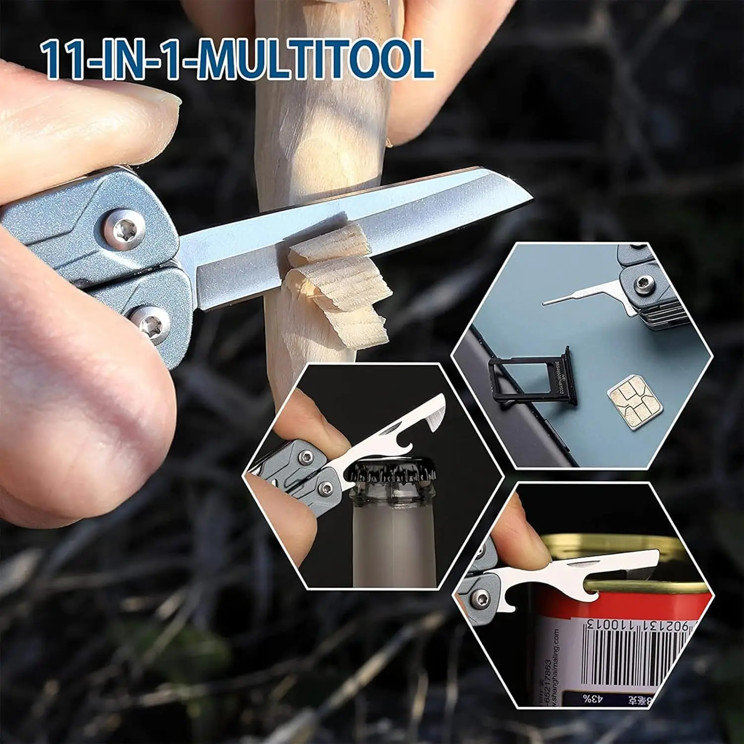 NexTool Mini Sailor 11 в 1 многофункциональные инструменты складные плоскогубцы кусачки