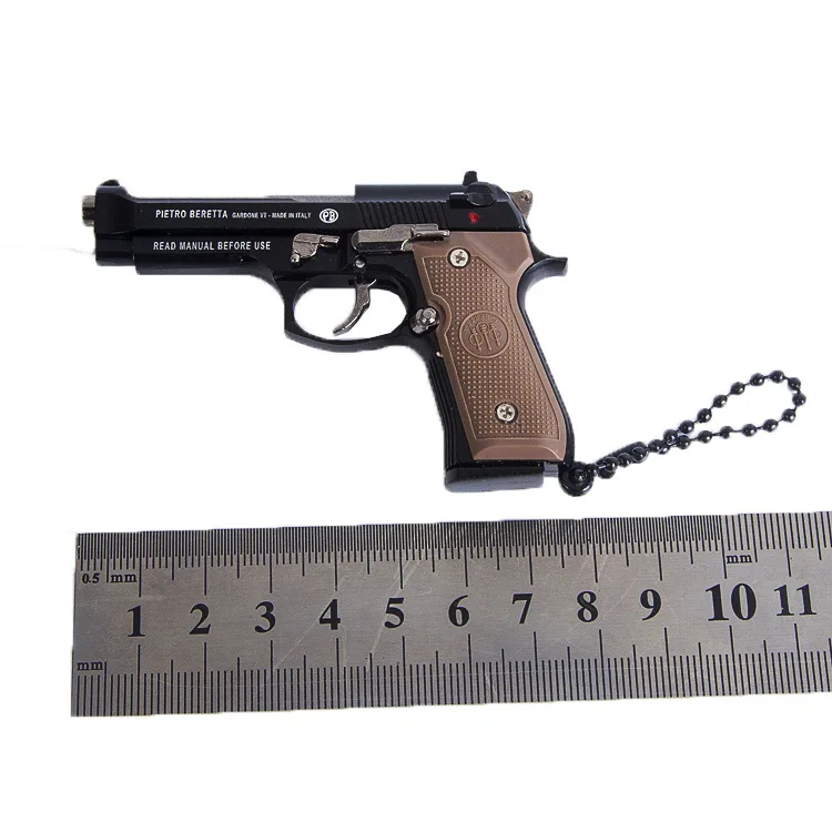 

Мини тренд M92f маленькая Игрушечная модель пистолета брелок креативная подвеска