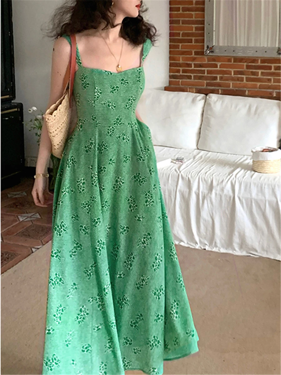 

Dress Women Elegant Summer 2023 New Fashion Evening Party Ladies Vestidos Vintage Slim Midi Dresses Female Korean Clothes