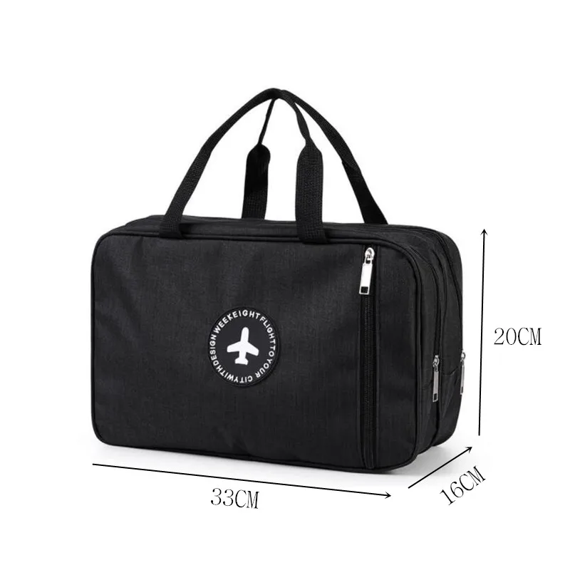 Oxford Cloth Travel Bags Large Capacity Carry On Luggage Bag Men Wet And Dry Separation Duffel Bag Travel Toiletries Storage Bag