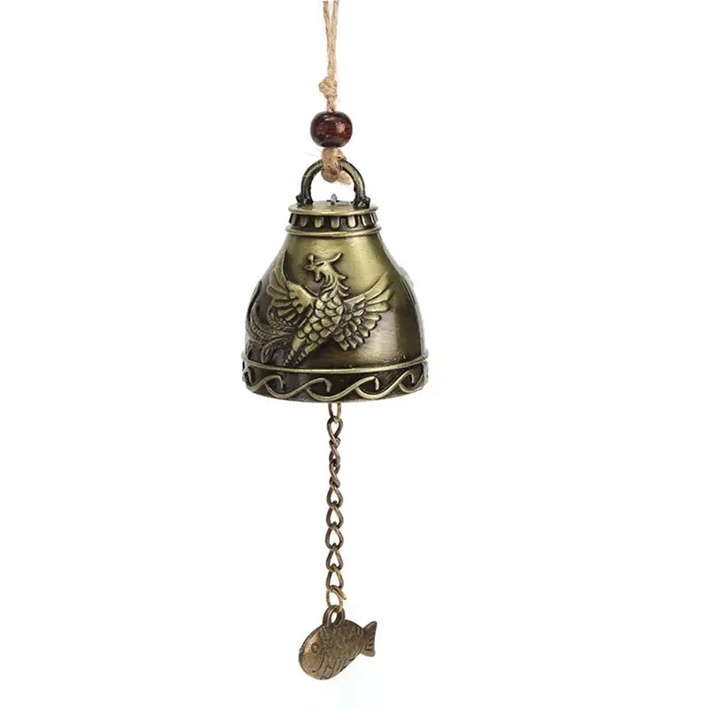 

Metal Copper Wind Chime Pendant Door Decoration Bell Feng Shui Pendant Lucky Doorbell