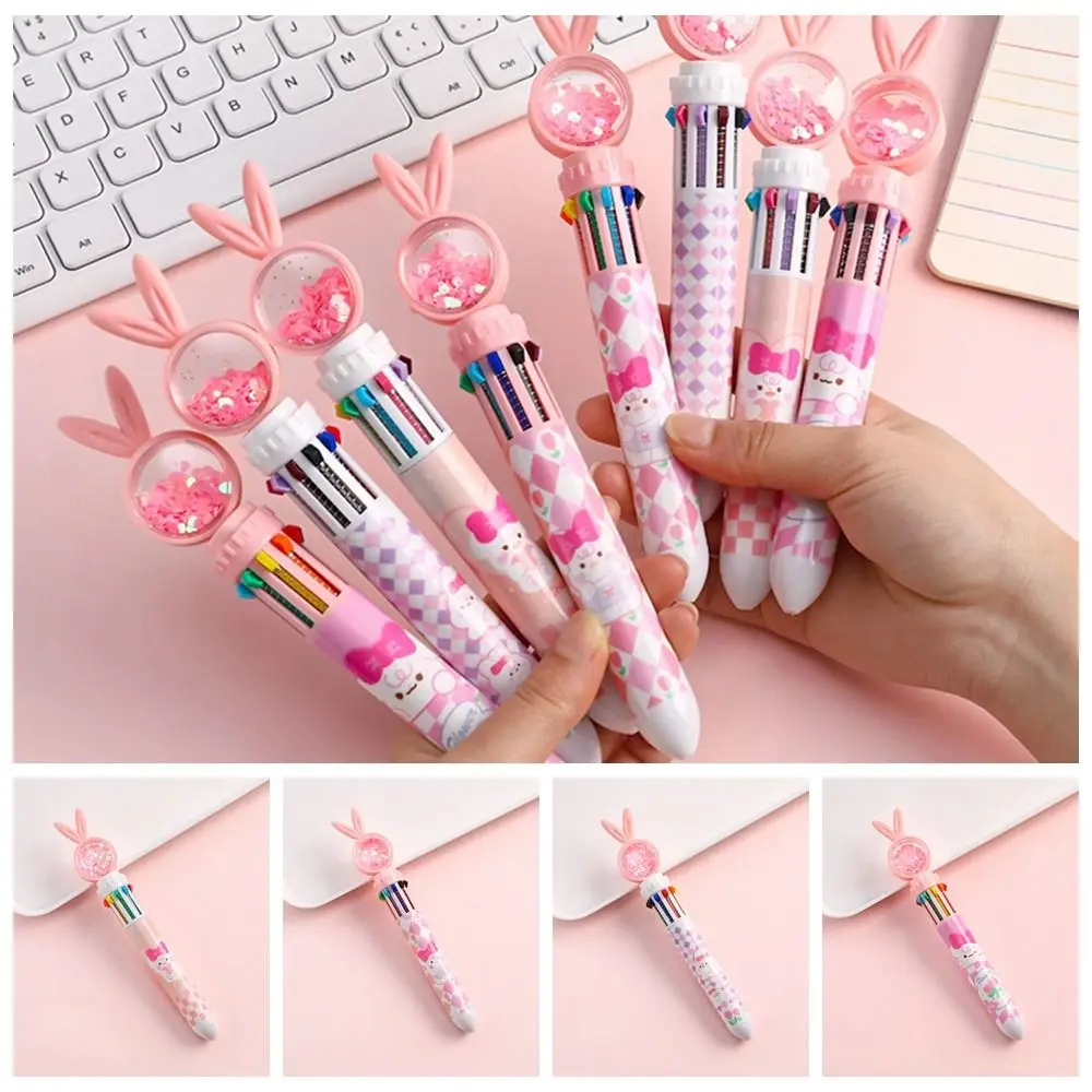 

Dry Writing Sequins Drawing Ballpoint Pen Press Gel Pen Marking Pen Multicolored Pens For Stationery|Student|School