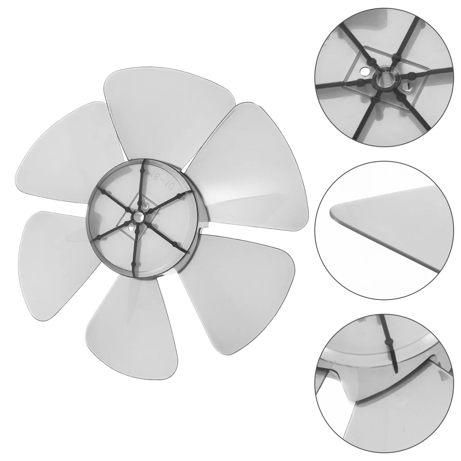 

Plastic Standing Fan 6-Leaves Standing Fan Electric Fan Leaf Fan Universal