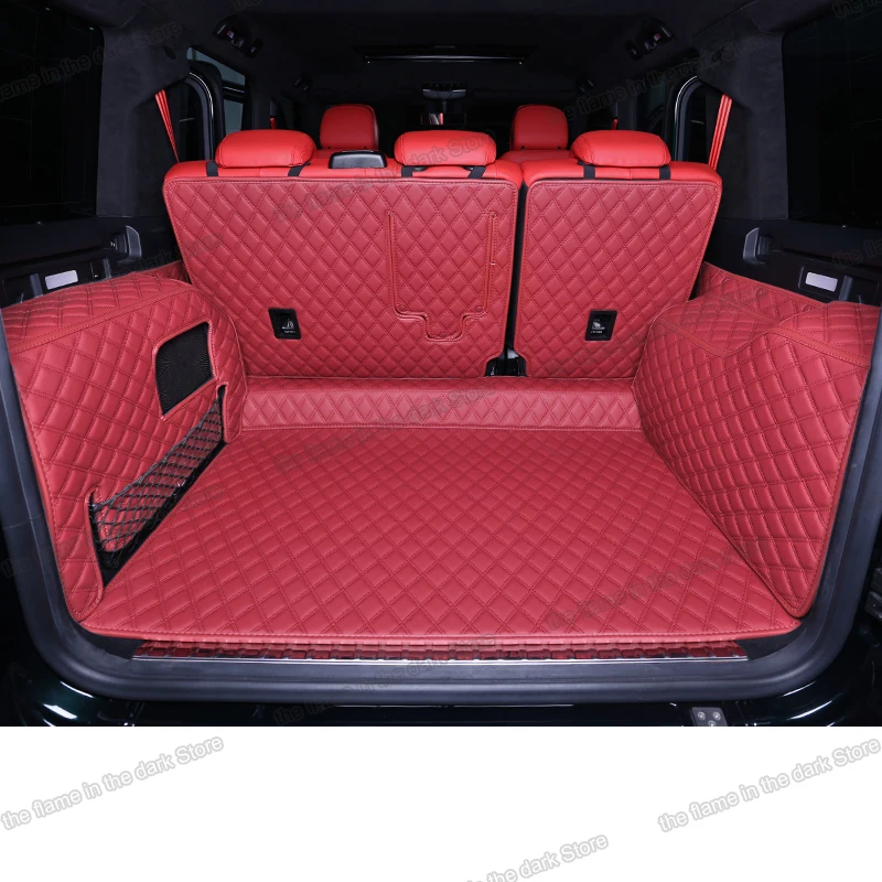 Коврик для багажника автомобиля из кожи для Mercedes Benz G500 G550 G63 65 AMG 2018 2019 2020 2021 2022 W463 G Class G464 On.