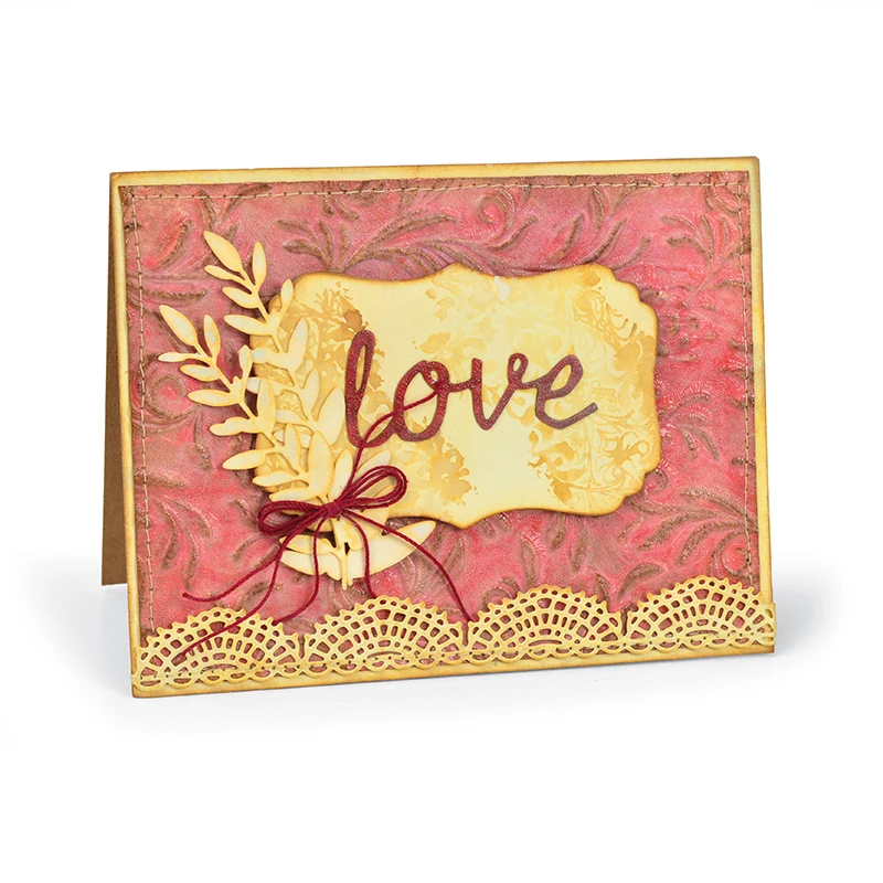 Новинка 2020 года металлические Вырубные штампы и рамка для краев вырезанные