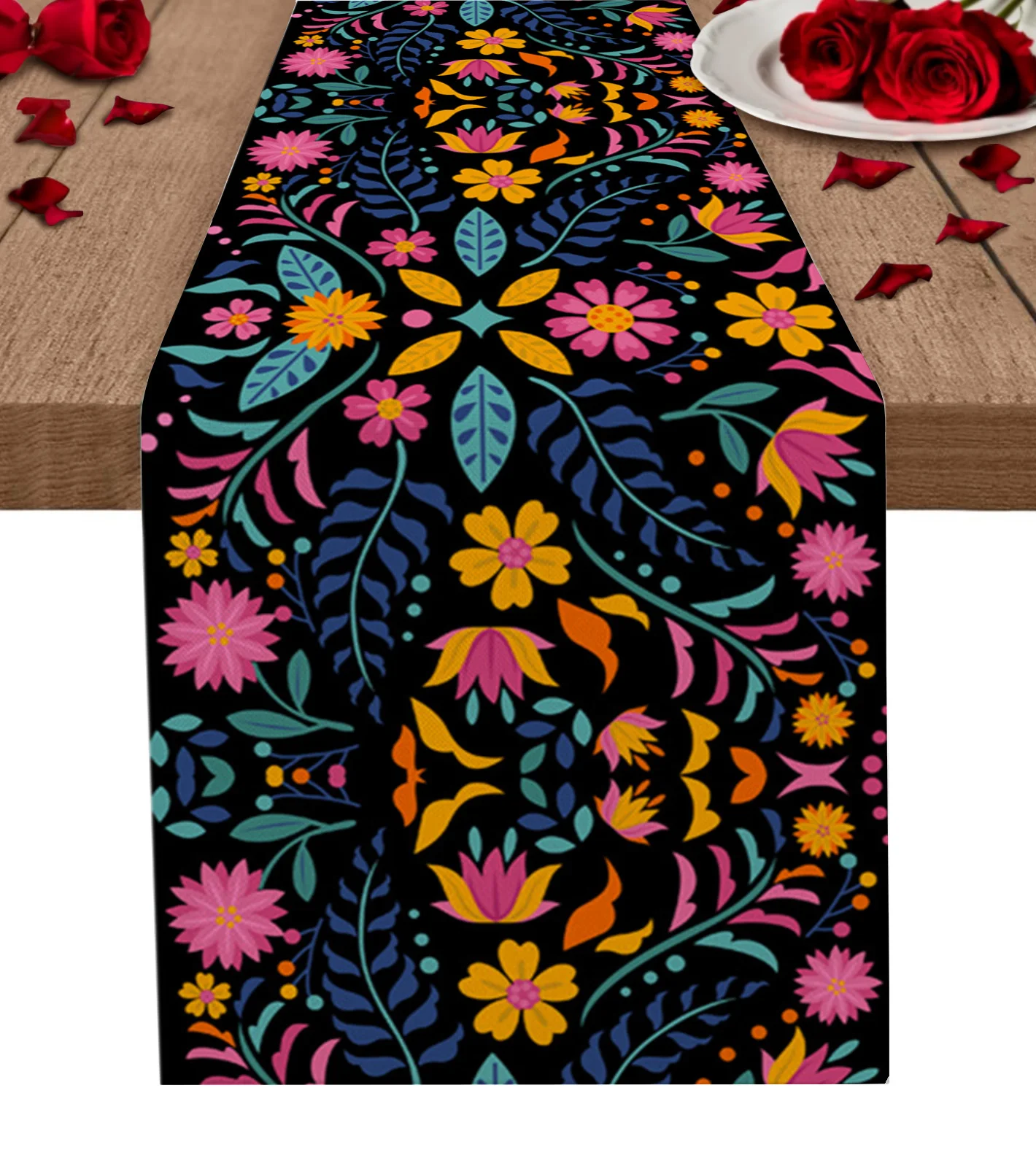 

Скатерть-дорожка «День мертвых» из льна