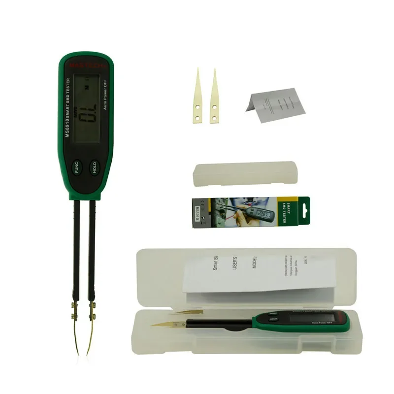 Тестер SMD-компонентов MASTECH Huayi MS8910 SMART 2025 года, портативный тестер-ручка для проверки электронных компонентов (art.: 3920d4e9bbd48) - 3920d4e9bbd48