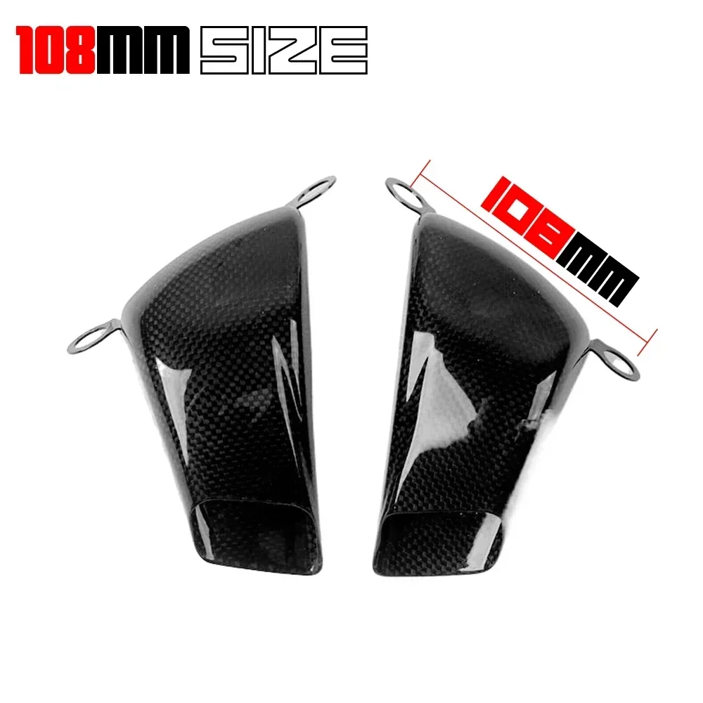 Для SUZUKI Hayabusa GSX1300R 2008-2023 100% углеродное волокно 108 мм передний суппорт мотоцикла