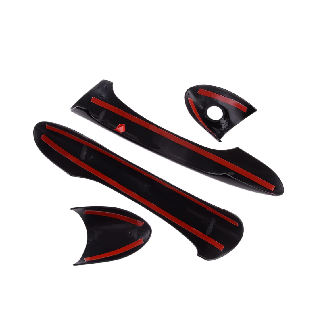 Наружная передняя задняя левая и правая дверная ручка набор накладок подходит