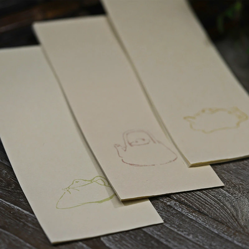 Rice Paper Letterhead Retro Half Ripe Xuan Chinese Traditional Calligraphy Papel Arroz Small Regular Script Writing Papier