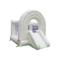 YLWCNN Kids House Inflatable Bouncer Toys Slide Castle Outdoor Indoor Jumping Trampoline Bed Party Toys PVC Material Air Blower