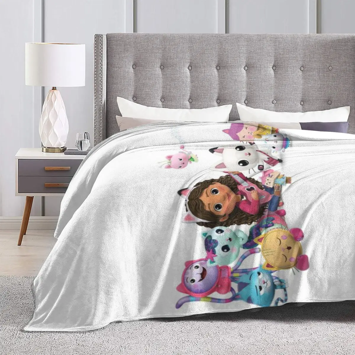 Кукольный домик Gabby S. Ультрамягкое одеяло из микрофлиса.