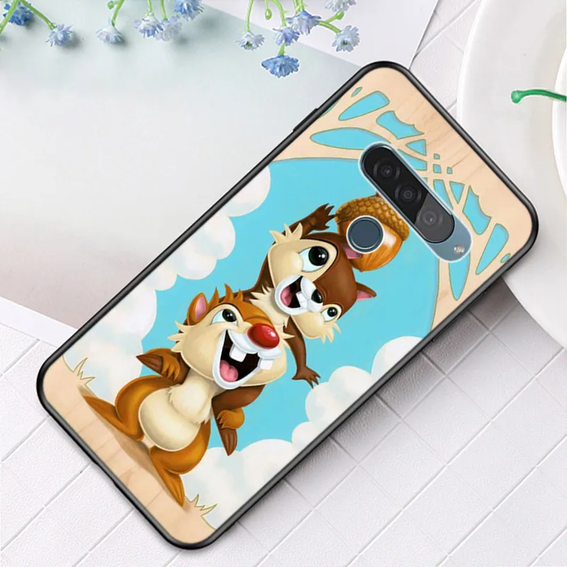 Чехол с кристаллом Disney и Дейлом для Google Pixel 6 5 5A 4 4A XL чехол LG Q60 V60 V50 V50S V40 V35 V30 черный