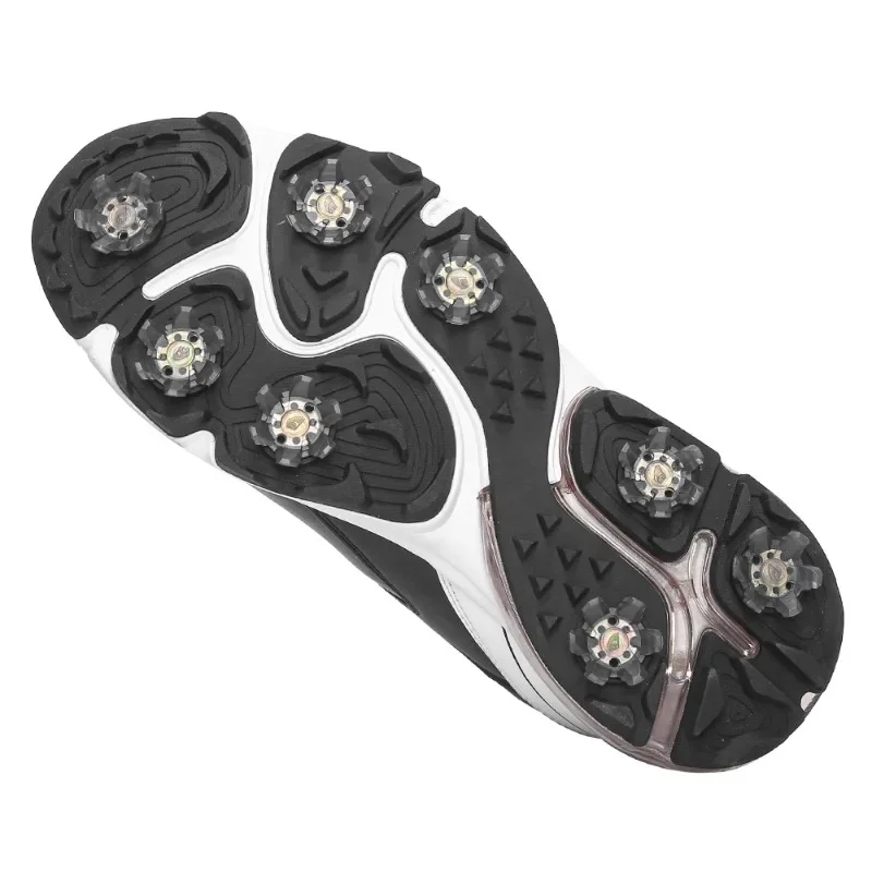 Мужская обувь для гольфа с шипами Нескользящие гольфисты кроссовки удобная