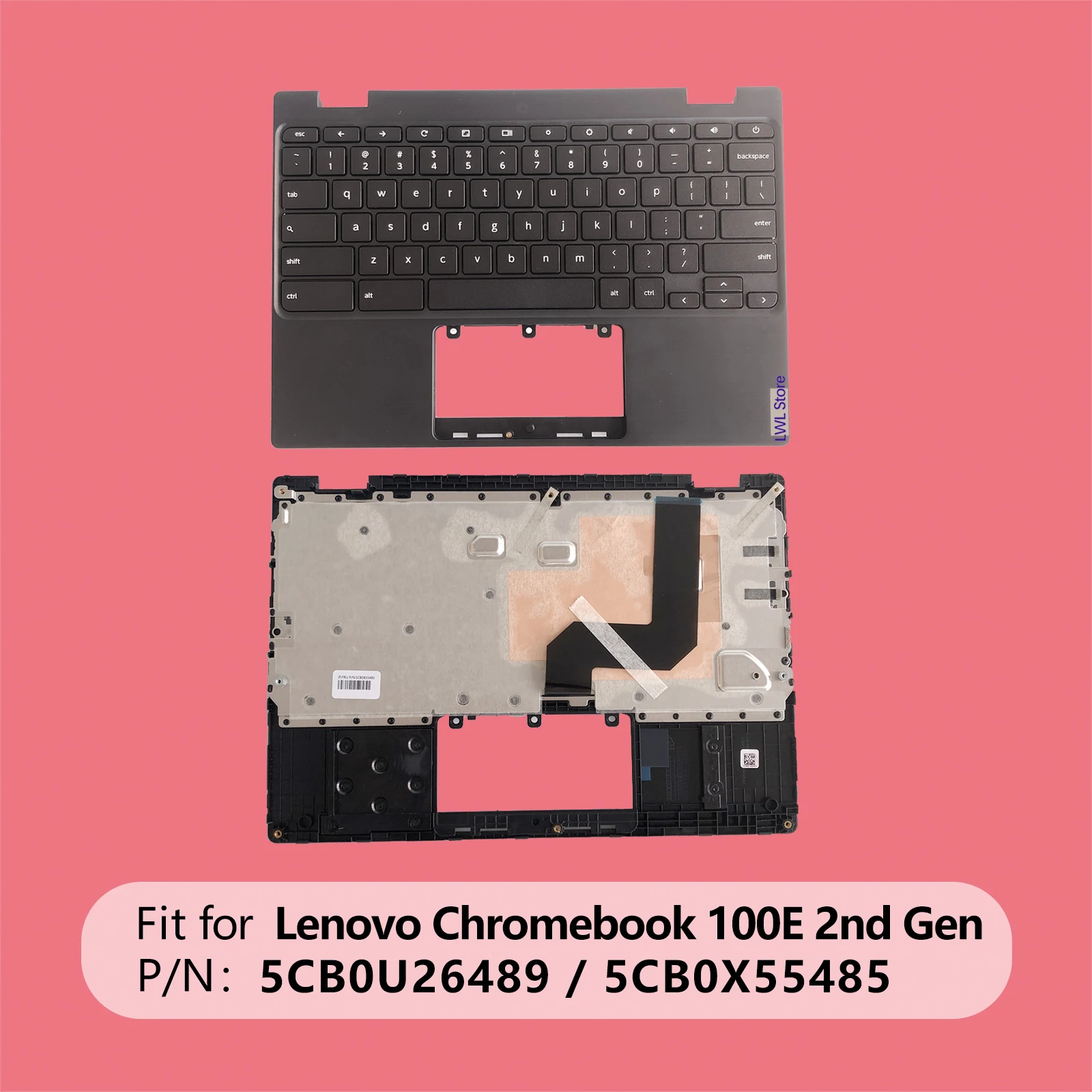 НОВЫЙ верхний чехол для ноутбука или упор рук с клавиатурой и сенсорной панелью в