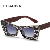 shauna retro cat eye sunglasses women fashion brand designer yellow green shades uv400 men trending contrast color sun glasses
