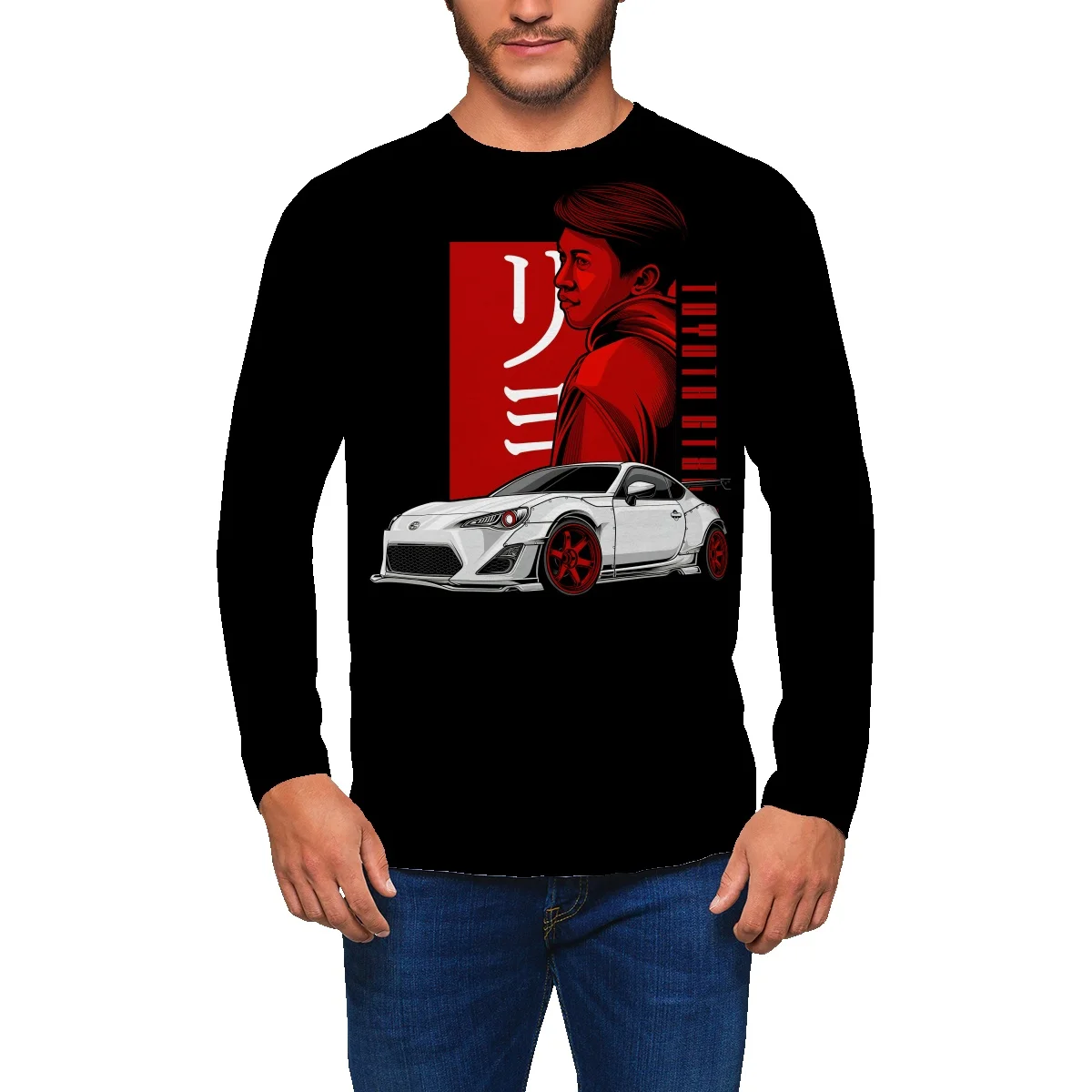 

Plus size plus size men's long-sleeved t-shirt thin section youth hip-hop trend long clothes top bottoming shirt autumn