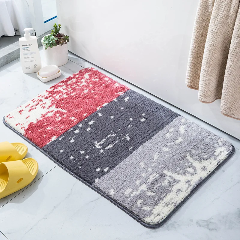 bath mat cute not slip absorbent bathroom carpet soft strong water absorption floor area rug for shower room 40x60508060x90cm free global shipping
