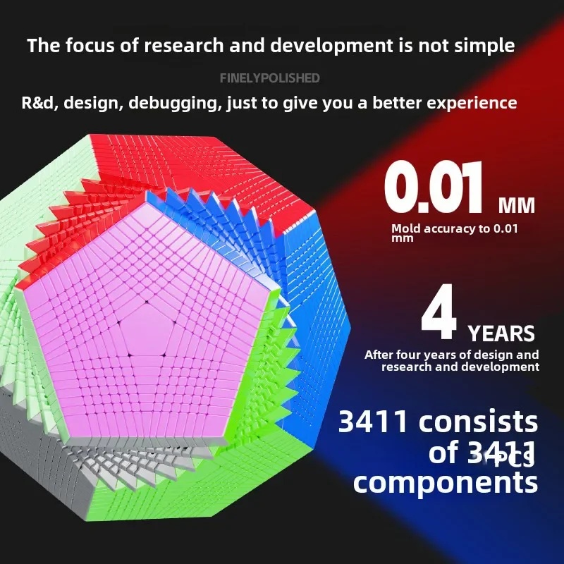 Головоломка Magic Speed Cube без наклеек SengSo Dodecahedron 12 лица