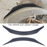 for infiniti g series g37 2door coupe psm style carbon fiber rear spoiler trunk wing