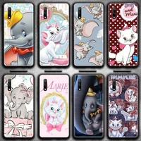 dumbo marie phone case for huawei honor 30 20 10 9 8 8x 8c v30 lite view 7a pro