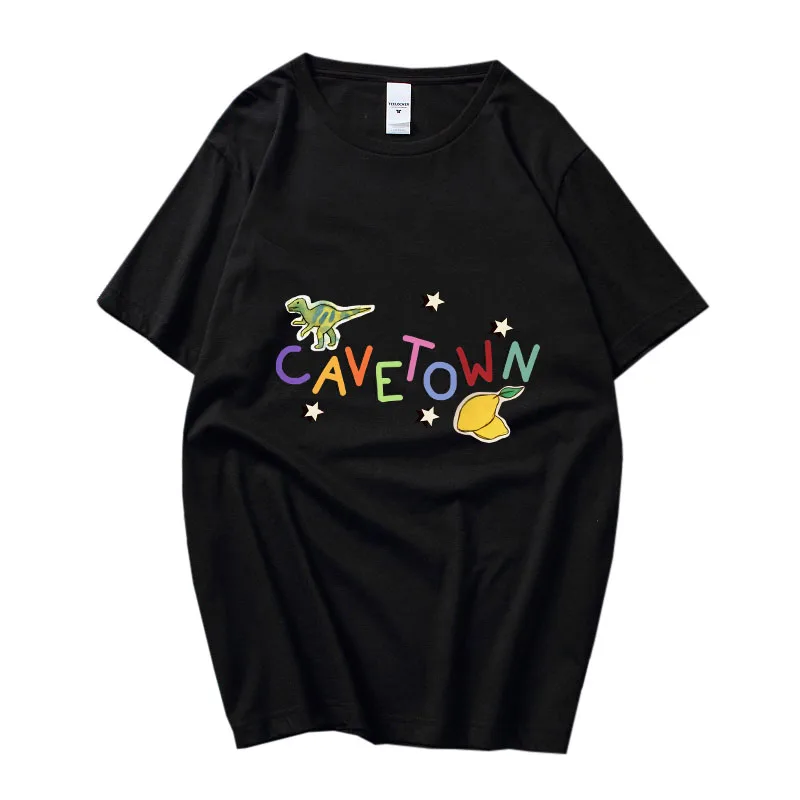 

Cavetown Lemon Boy England Singer Musician Creative TShirt for Women Cute Essential Round Neck Basic T Shirt Cotton Short Sleeve