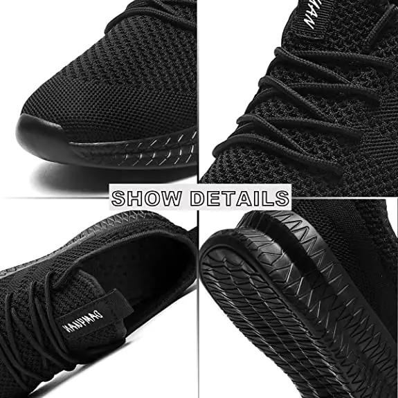 Damyuan Man Sneakers for Men‘s Black Running Shoes Army Green Breathable Sport Shoes Male Female Women Red lightweight  Sneakers