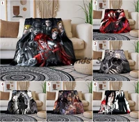 anime black butler boys and girls blanket super soft warm flannel home blankets and throws lightweight blanket