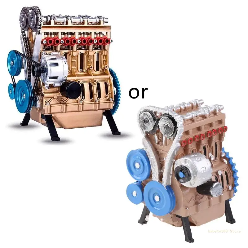 

Y4UD Cylinder Car Engine Adult Model, Engine Model Desk Engine, Resin Art Model E