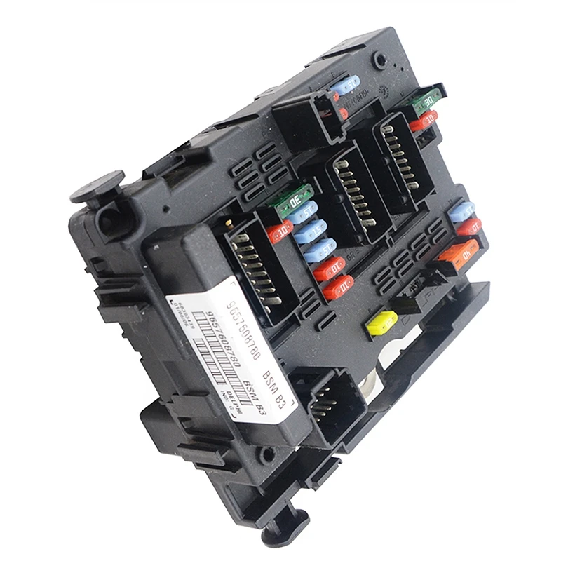 

Car BPGA Battery Manager Battery Fuse Box BSM B3 9657608780 For Peugeot 206 307 406 Citroen C2 C3 C5 Berlingo Xsara