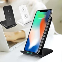 dual coils mobile phone wireless charger stand charger 1015w phone stand holder wireless fast mount desktop charging charg r1d2