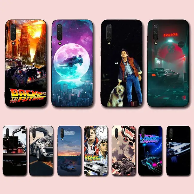 

Back to the Future Phone Case for Xiaomi mi 5 6 8 9 10 lite pro SE Mix 2s 3 F1 Max2 3