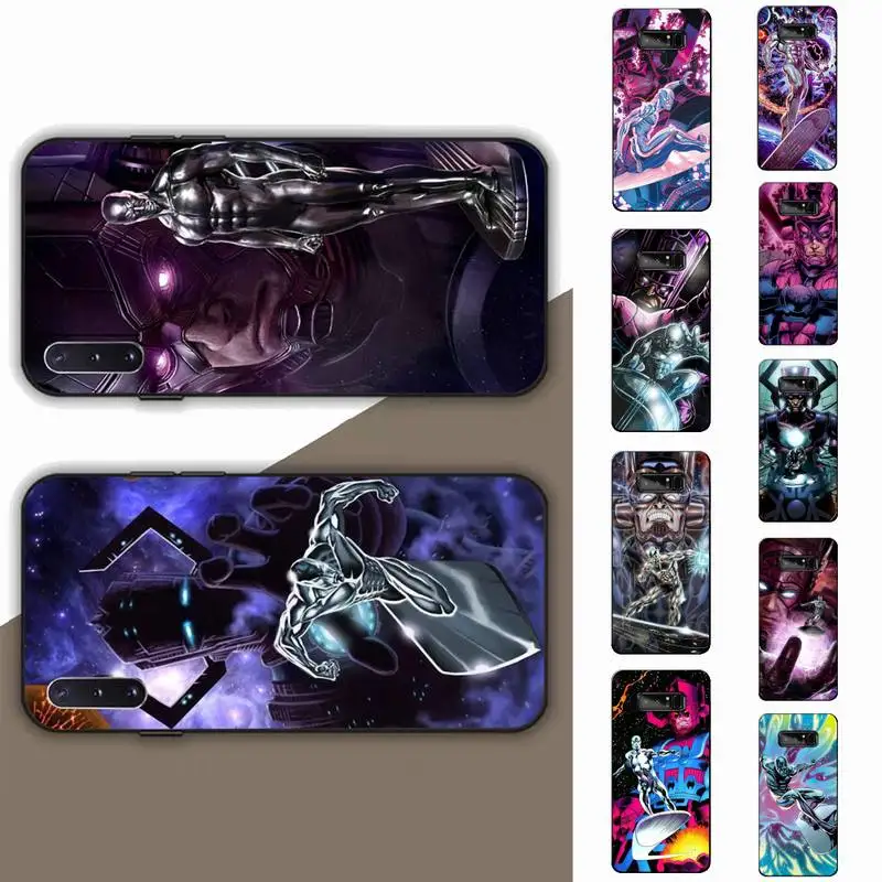 

Disney Galactus Silver Surfer Phone Case for Samsung Note 5 7 8 9 10 20 pro plus lite ultra A21 12 72