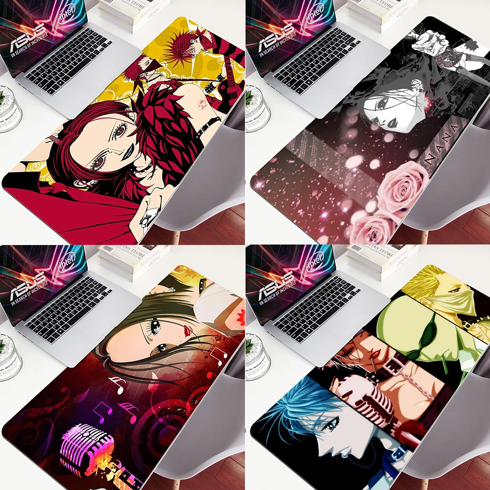 

Anime Nana Osaki Large Alfombrilla Gaming Accessories Computer Keyboard Carpet Pad PC Notebook Gamer XL Desk Mat Mausepad