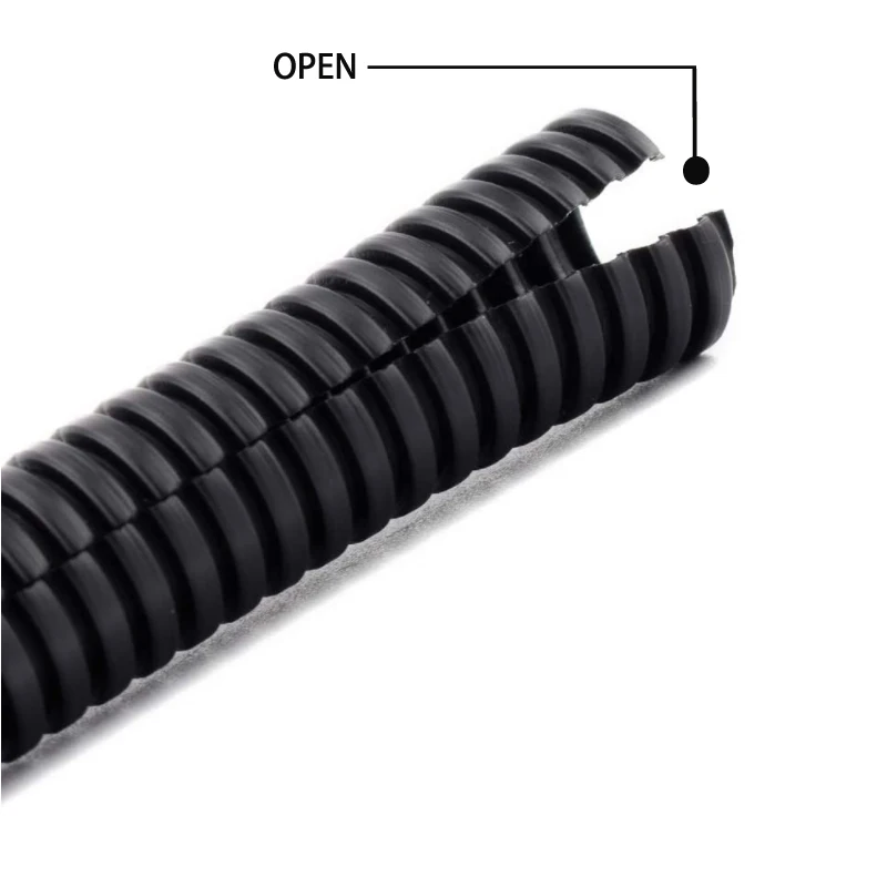 3/6узоляция, гофрированный полиэтиленовый корпус жгутов трубок, кабельные муфты, крышка канала, автомобильная защита механической линии