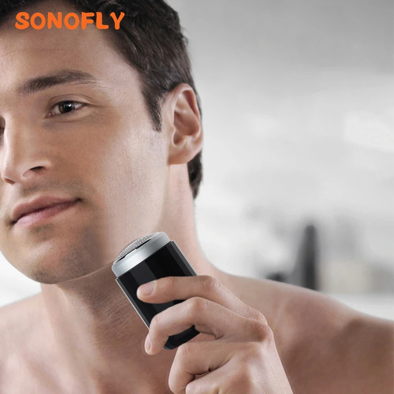 Sonofly-男性用のミニ電気シェーバー,USB付き,旅行用,自宅での旅行用,車用,洗える,TX-223