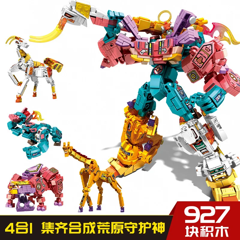 

Робот-конструктор Sambao 103262-65, 4 в 1, робот-конструктор