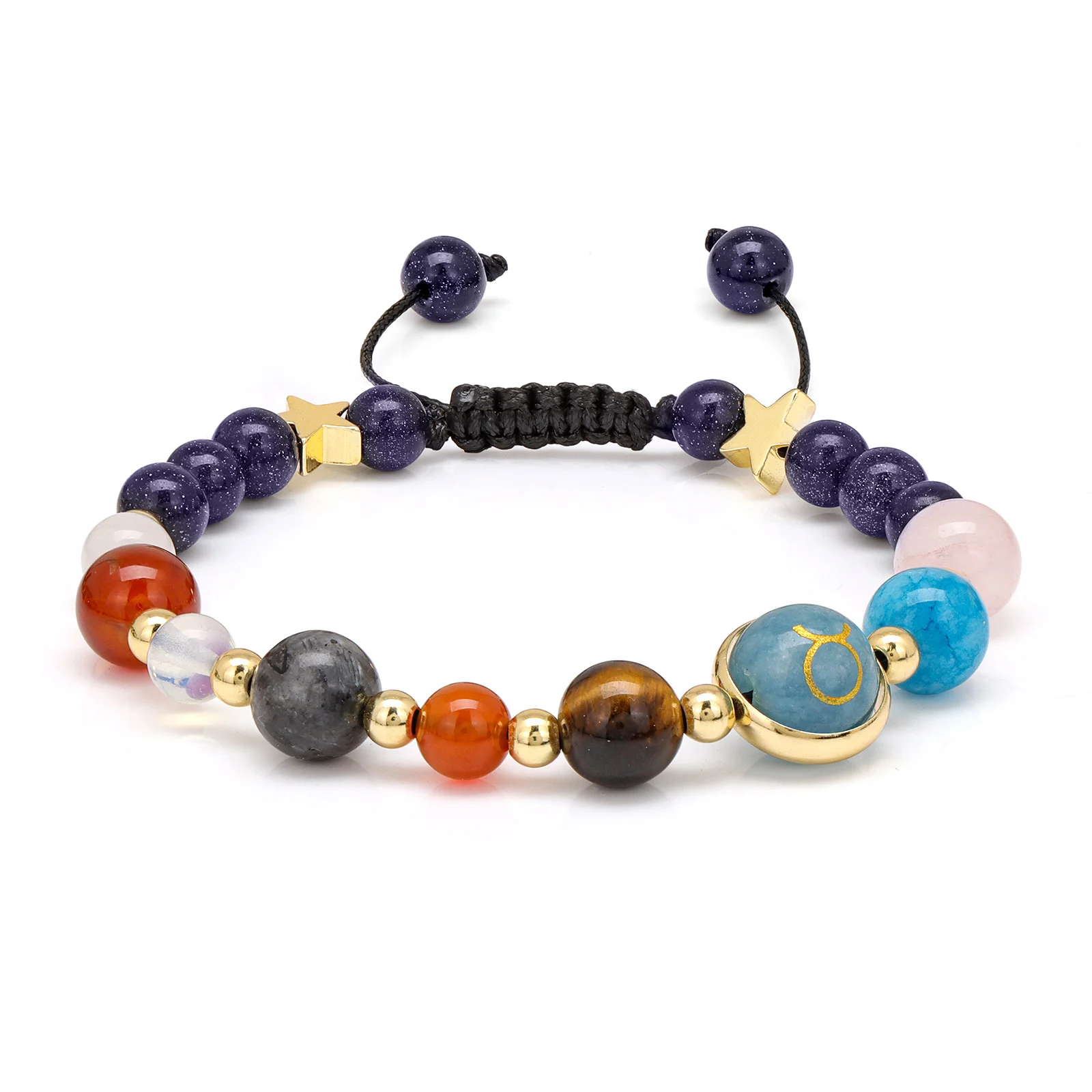 Браслеты с 12 созвездиями солнечной системы для женщин и мужчин ювелирные